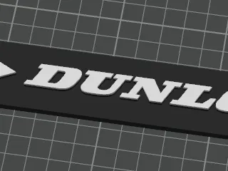 Dunlop logo for office \ workshop