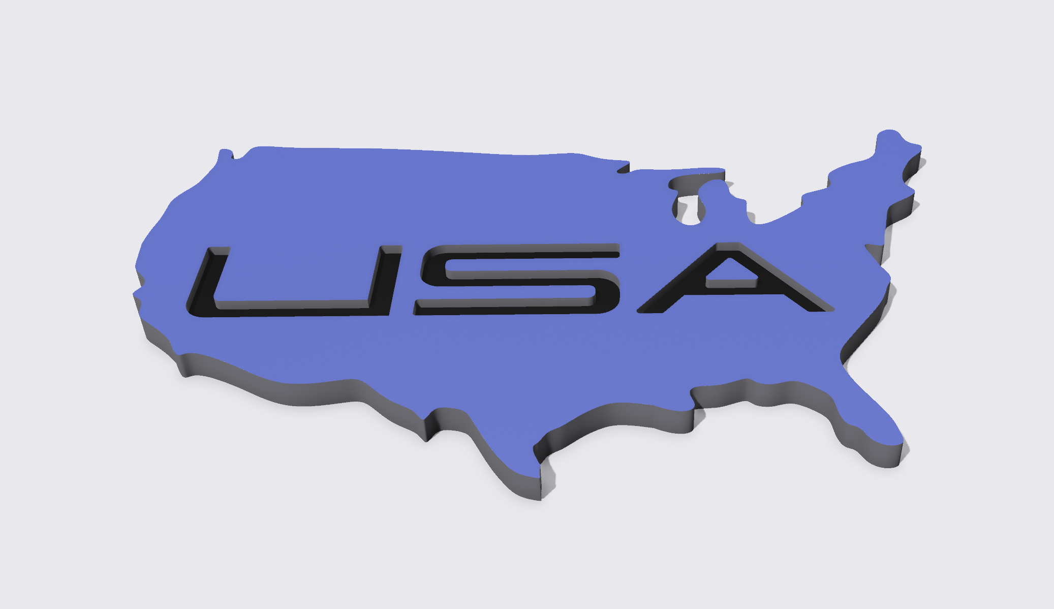 USA Map Typography — thumbnail 2