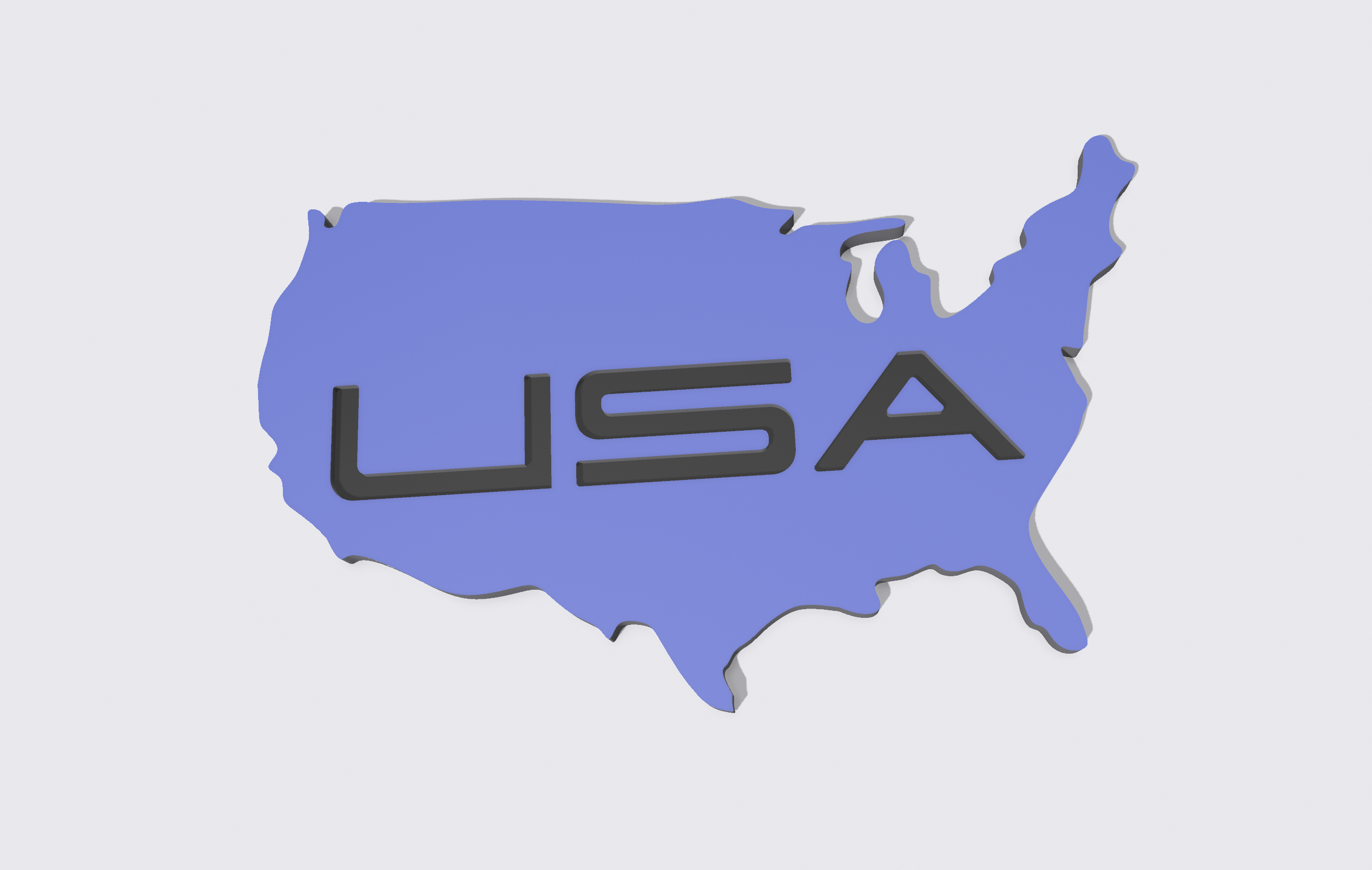 USA Map Typography — thumbnail 3