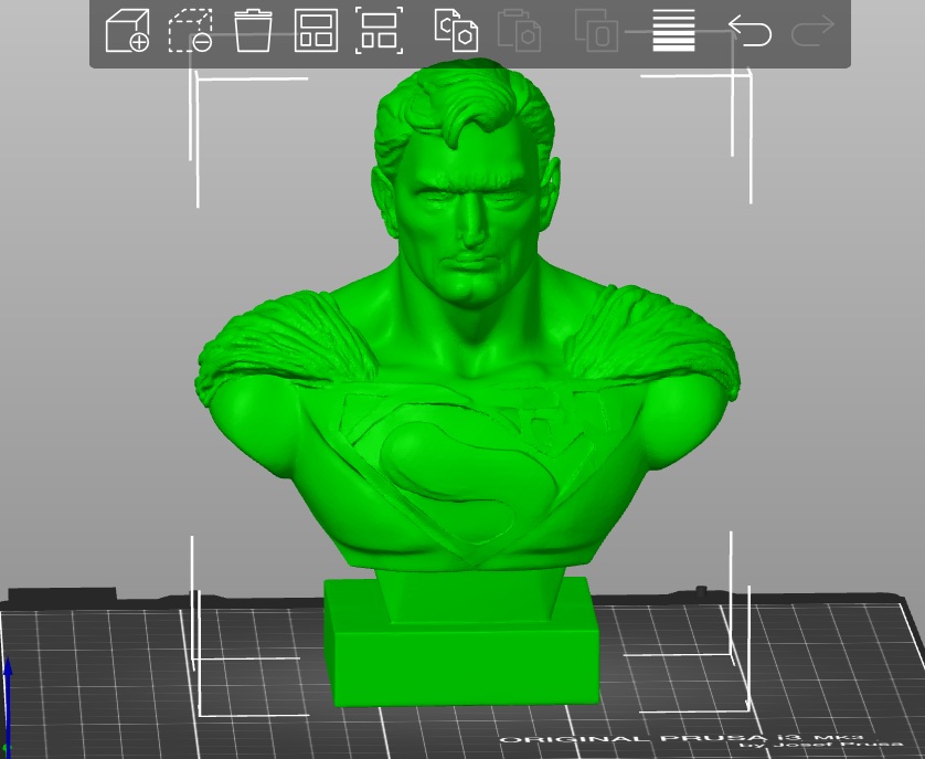 superman bust — miniatura 2