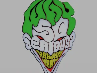 Joker - Why So Serious by Sevro | Download free STL model
