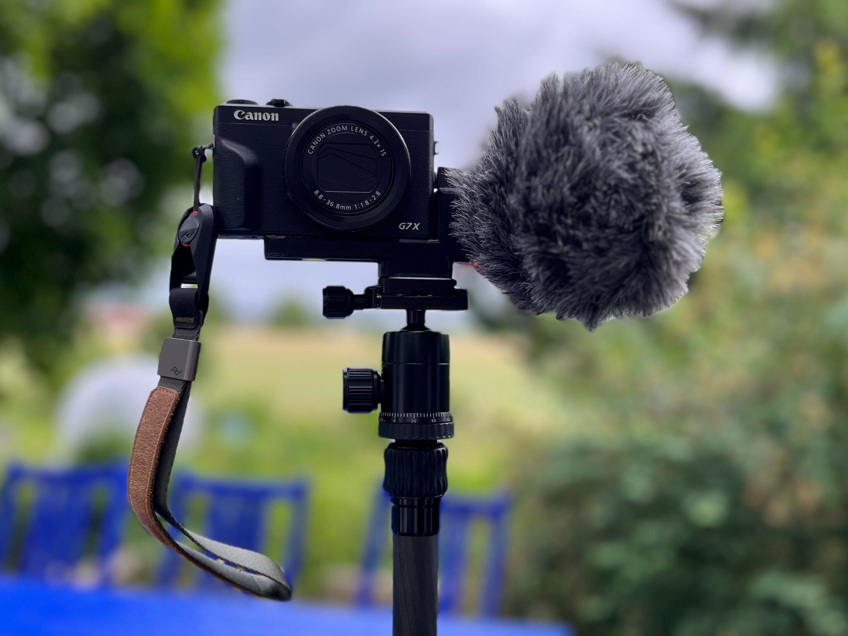 Canon G7X Microphone Mount by ashpool Download free STL model
