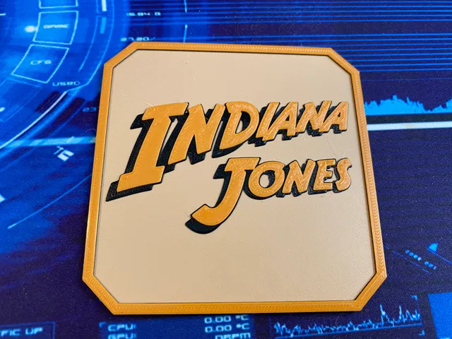 Indiana Jones Coaster & Action Figure Stand
