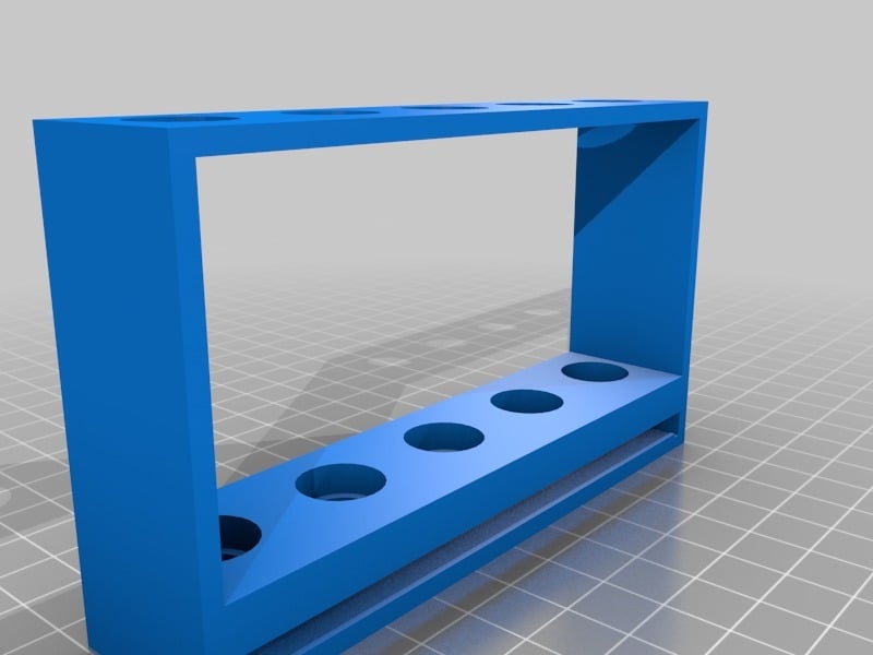 Simple Aquarium Test Tube Holder by audioclass Download free STL