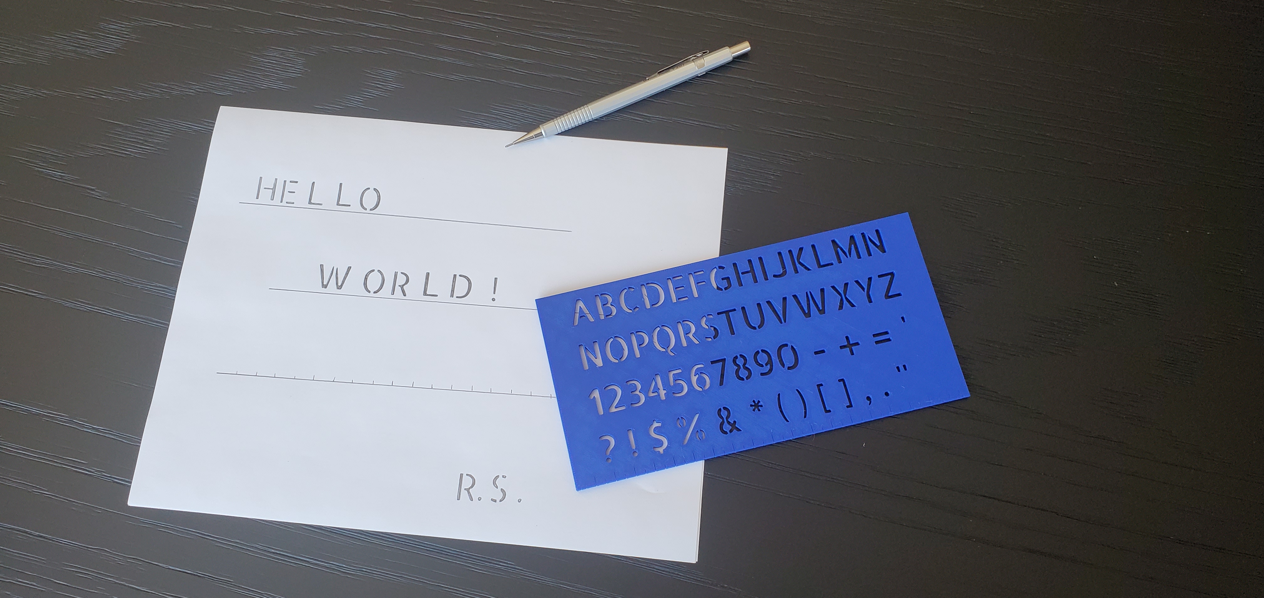 Alphabet Ruler
