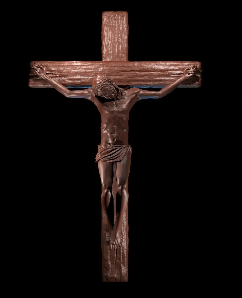 Jesus Christ on the holy cross by Fheder | Download free STL model | Printables.com for Free Printable Pictures Of Jesus On The Cross