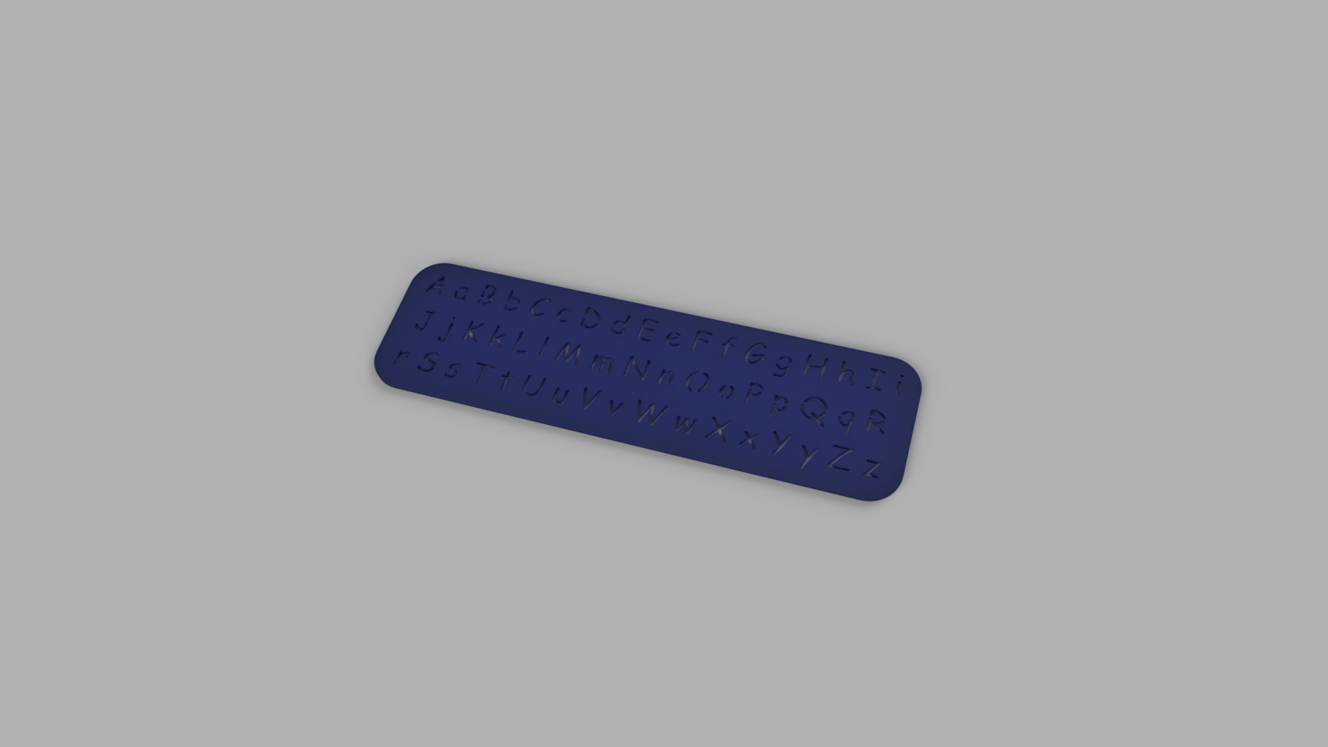 Lettering Jig Comic Sans