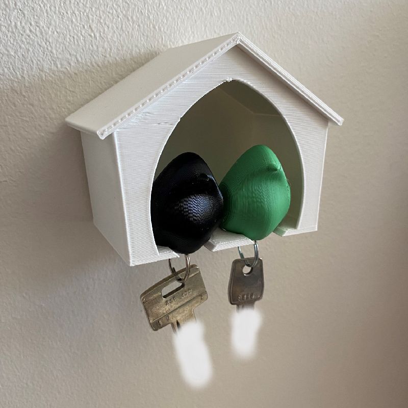 Birdhouse key holder discount