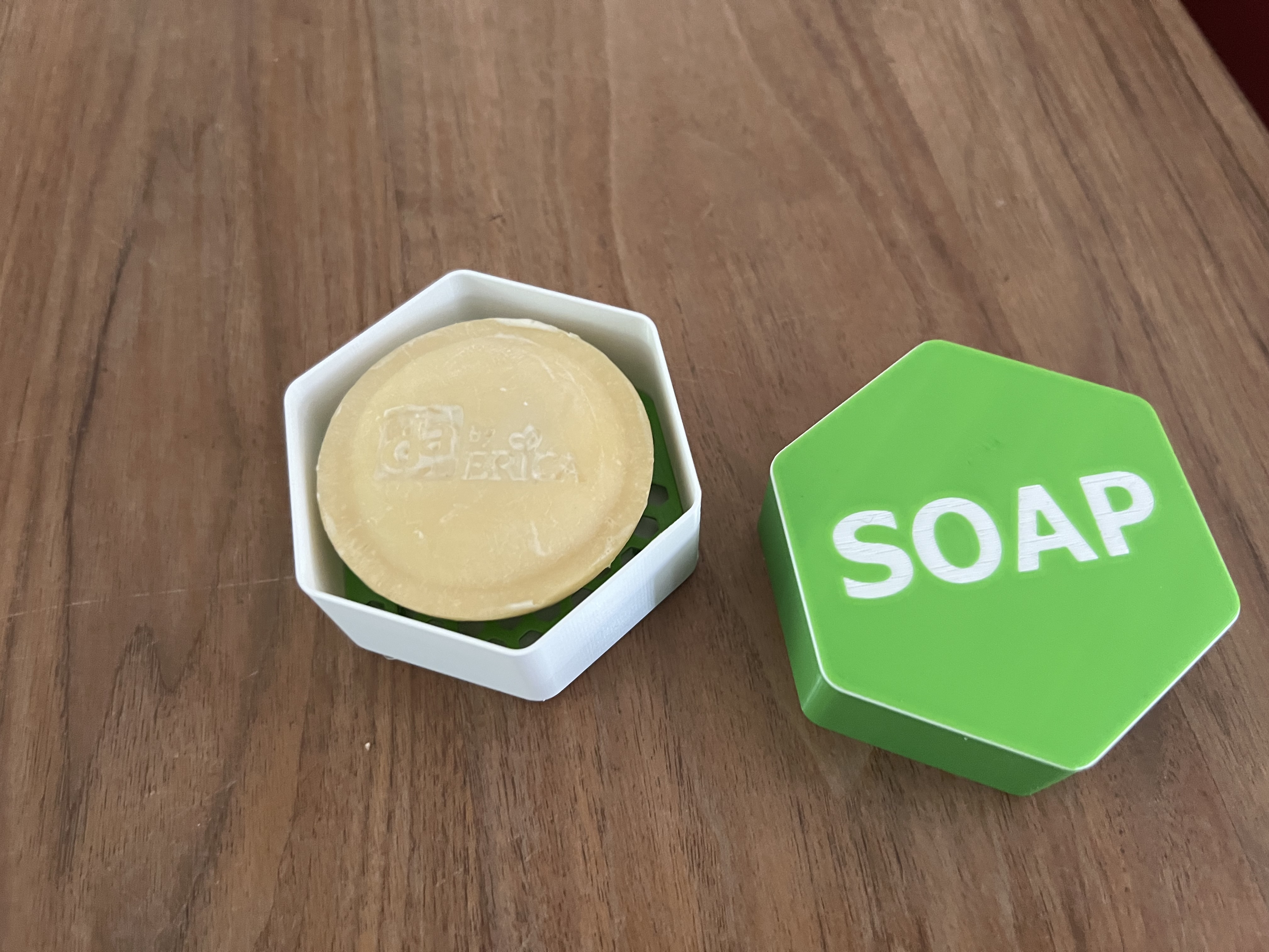Miniatura 4 do modelo 3D Soapbox hexagon shaped