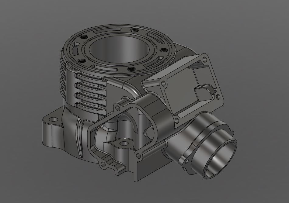 Yamaha YZ125 2STROKE CYLINDER
