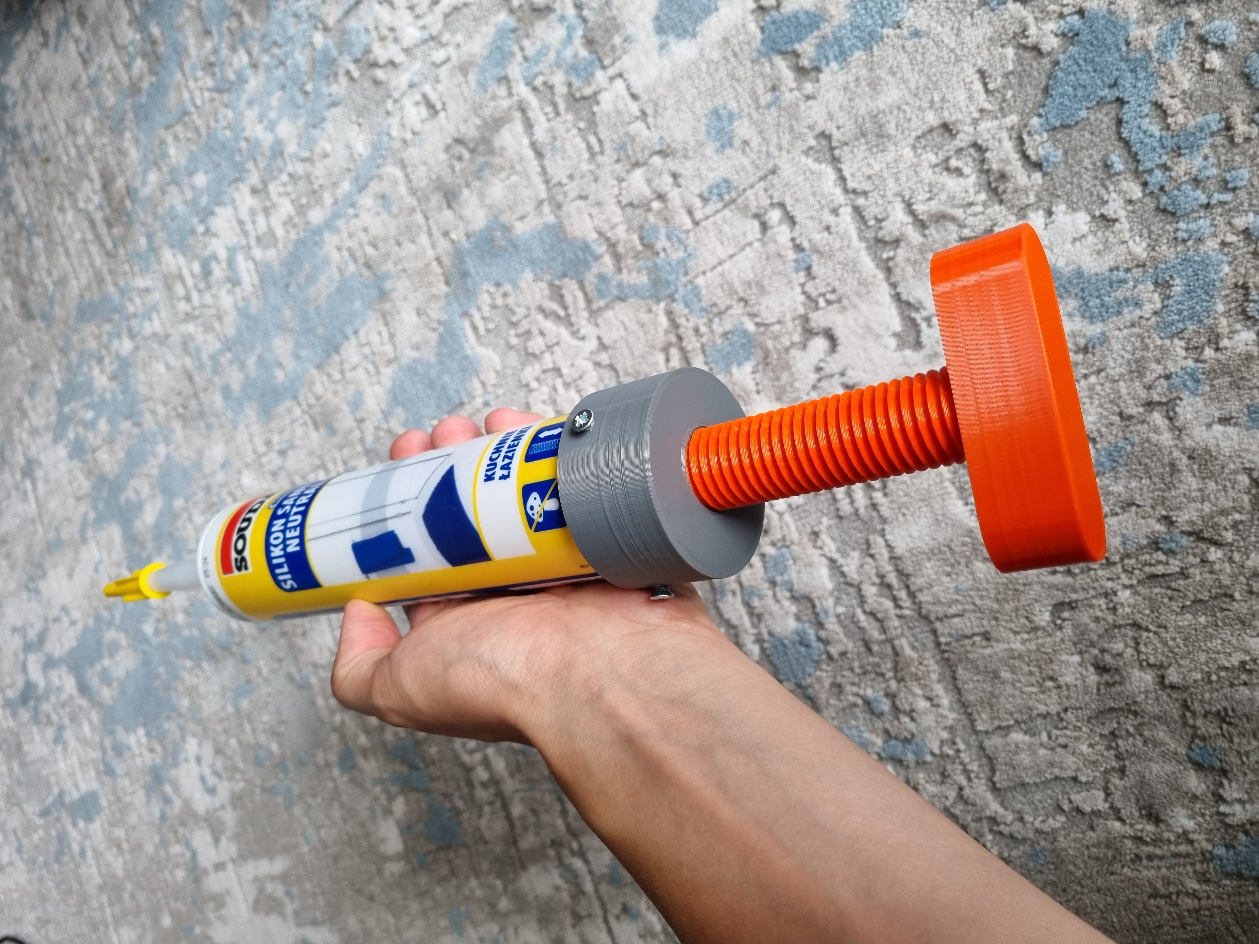 silicone gun (caulk gun) glue dispenser - pistolet do silikonu