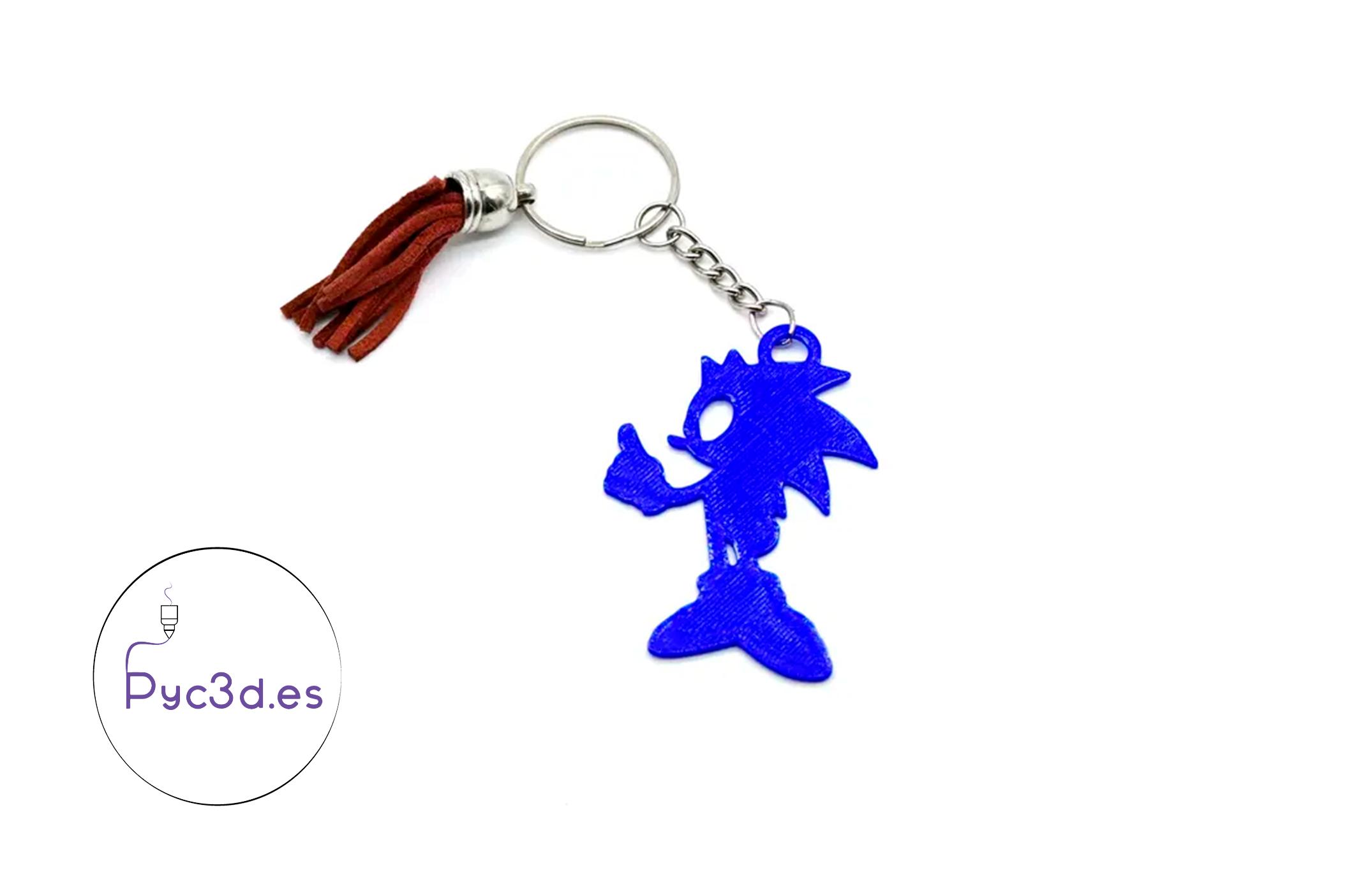 Miniatura 3 do modelo 3D SONIC KEYCHAIN