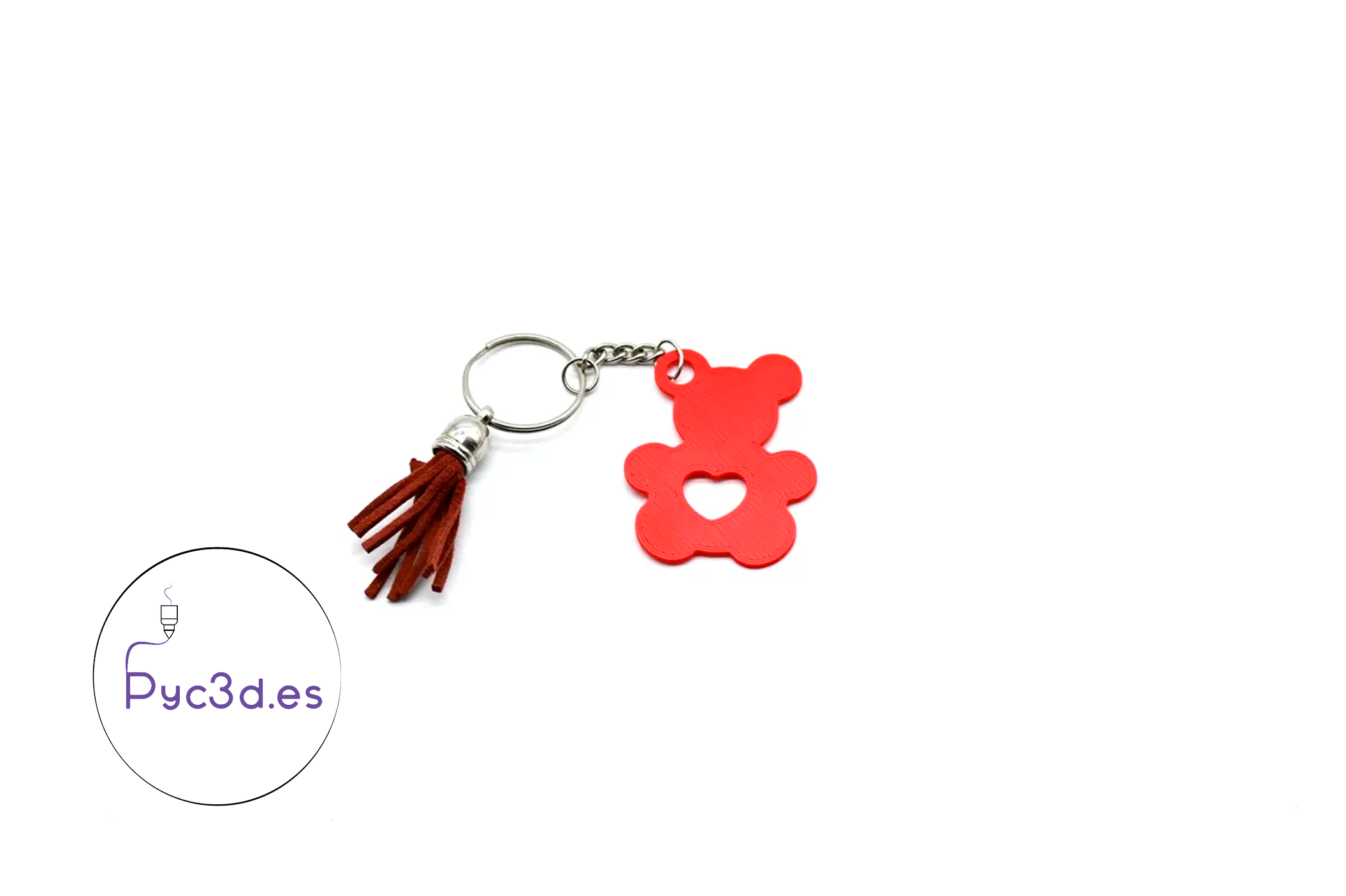 Miniatura 3 do modelo 3D BEAR KEYCHAIN