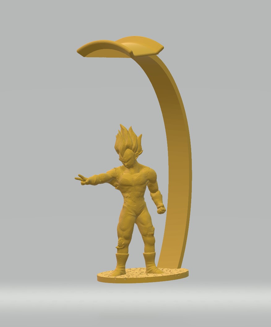 Majin Vegeta Headphone stand / holder