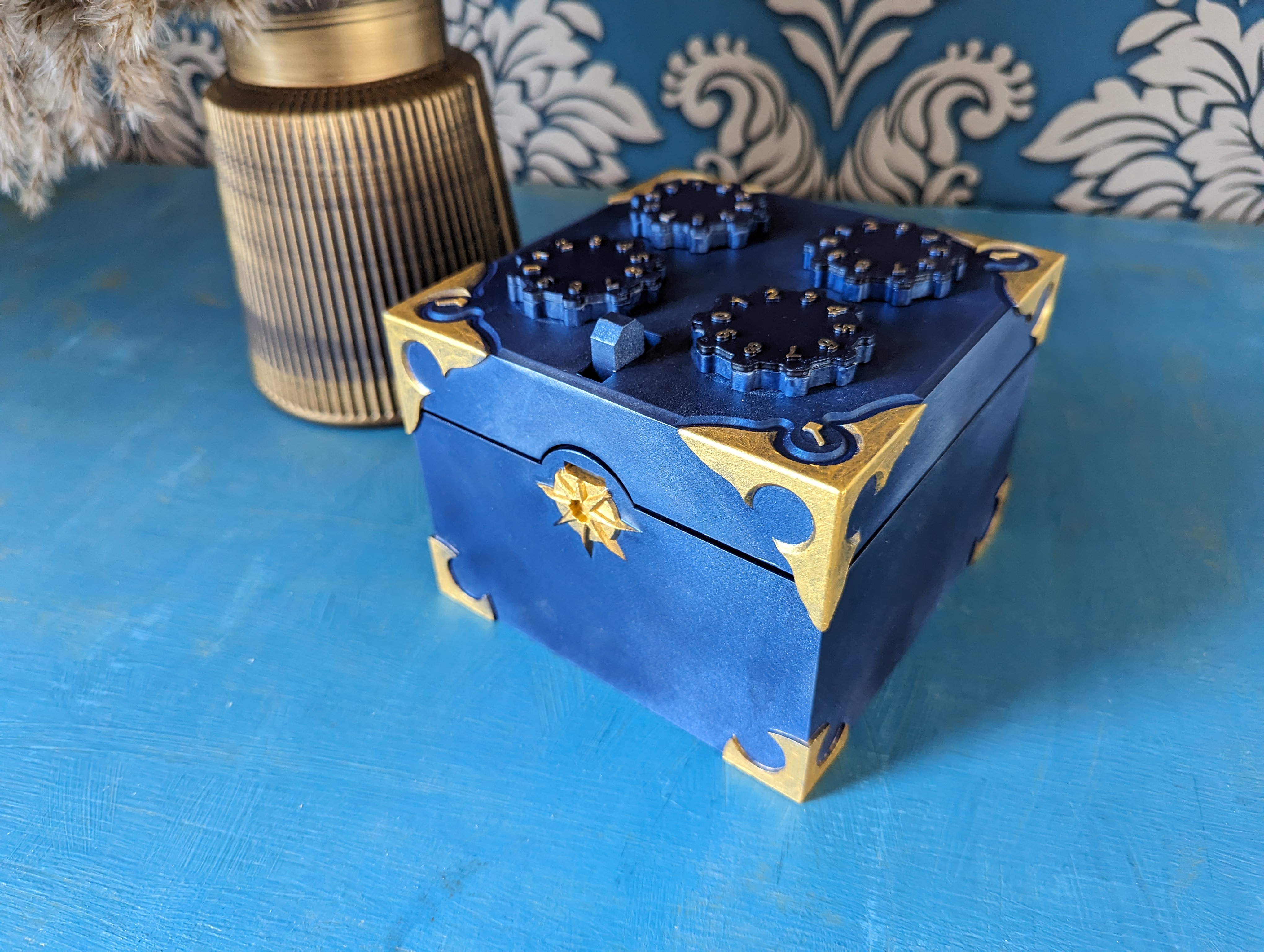 Completely 3D Printable Combination Box