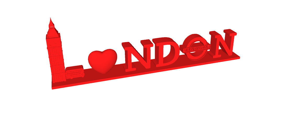 Love London Typography