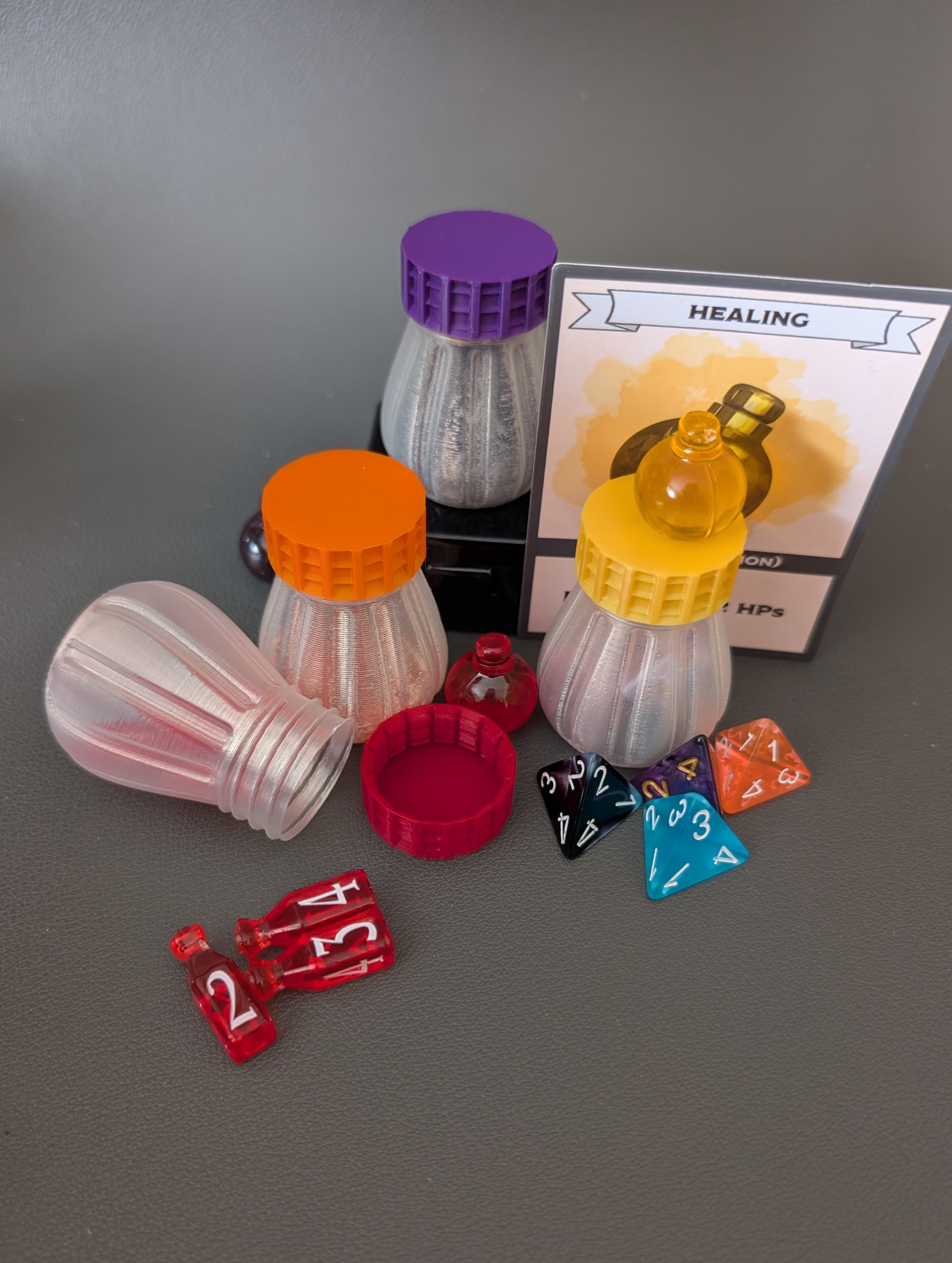 Dice Potion Bottle - Vase Mode