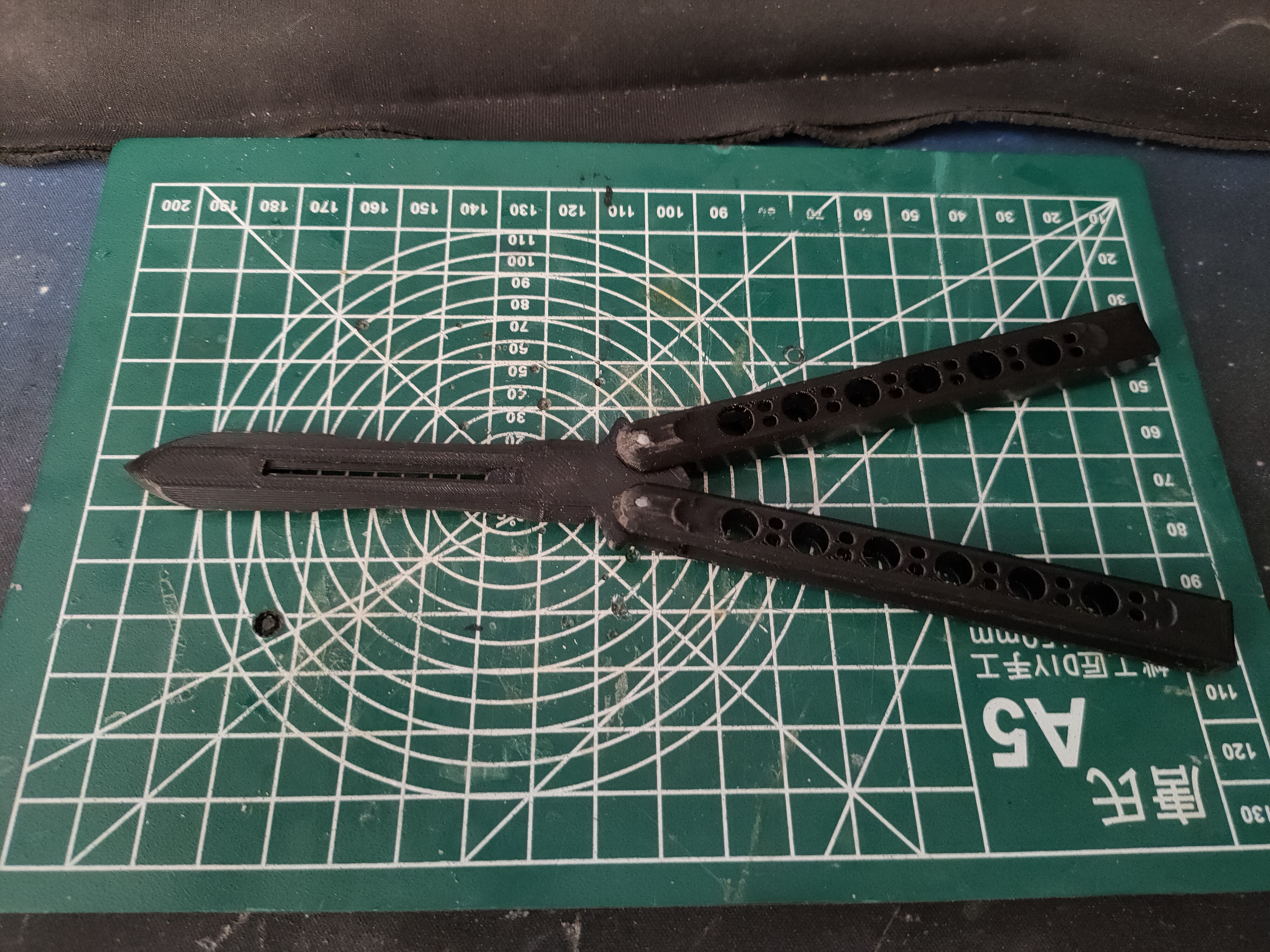 another Practice Butterfly (Balisong) Knife