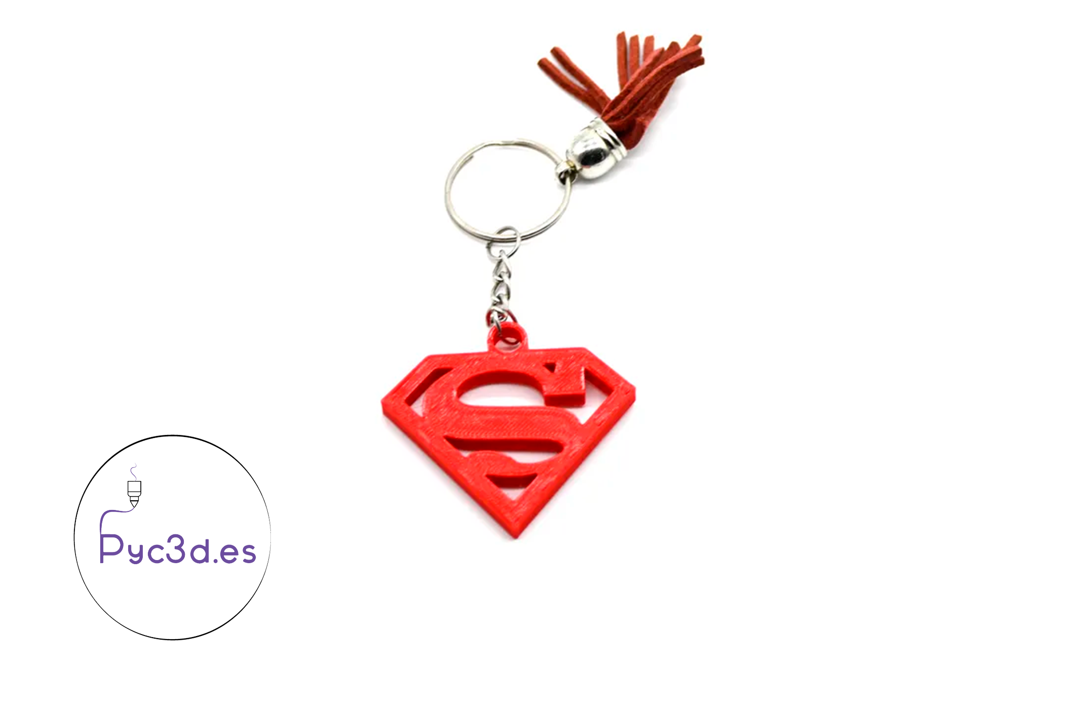 Miniatura 3 do modelo 3D SUPERMAN KEYCHAIN