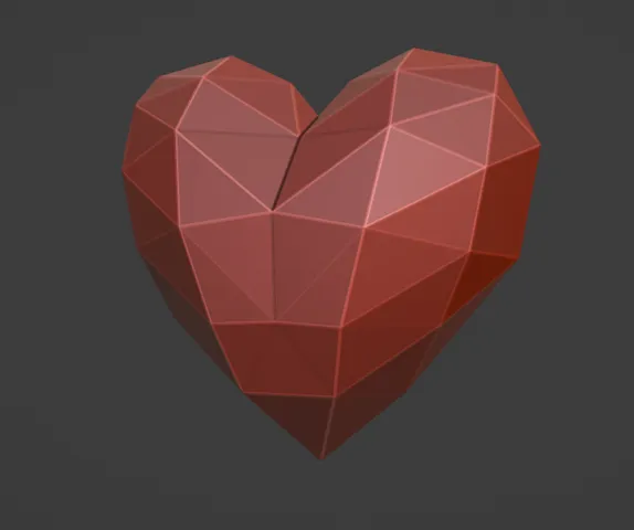 Low Poly Heart