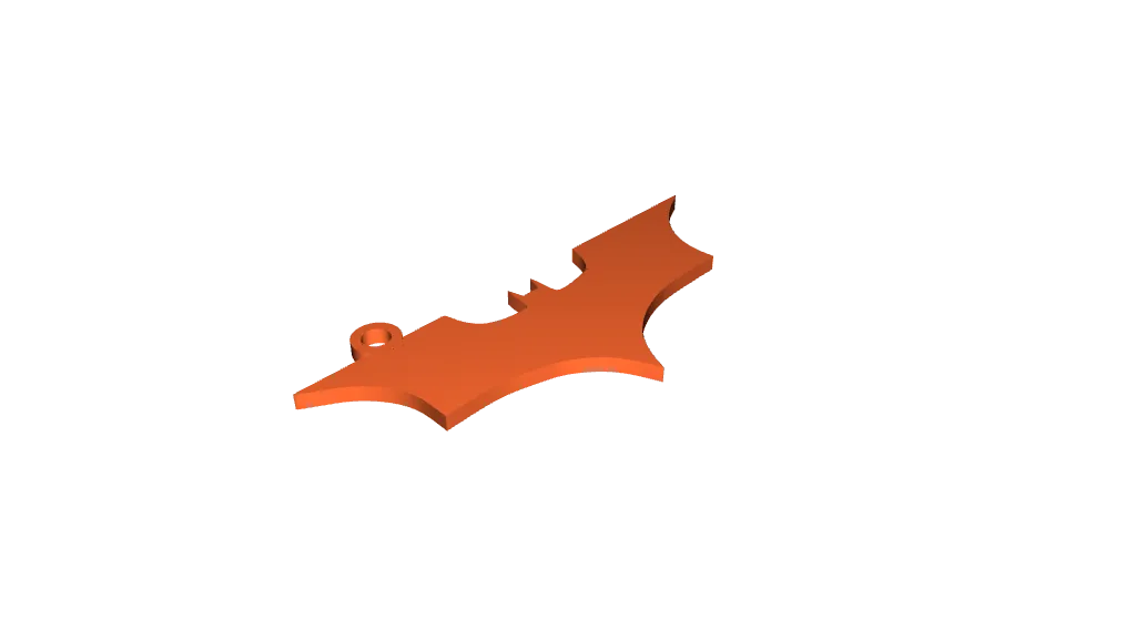Batman-Logo Pyramid Keychain Aus Polyresin – Offiziell Lizenziert, Trendiger Schlüsselanhänger Für Fans