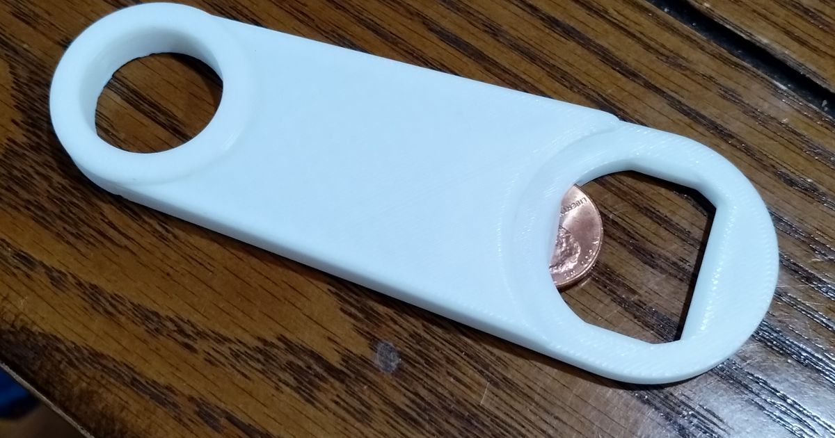 Bottle opener by Caoimhin | Download free STL model | Printables.com