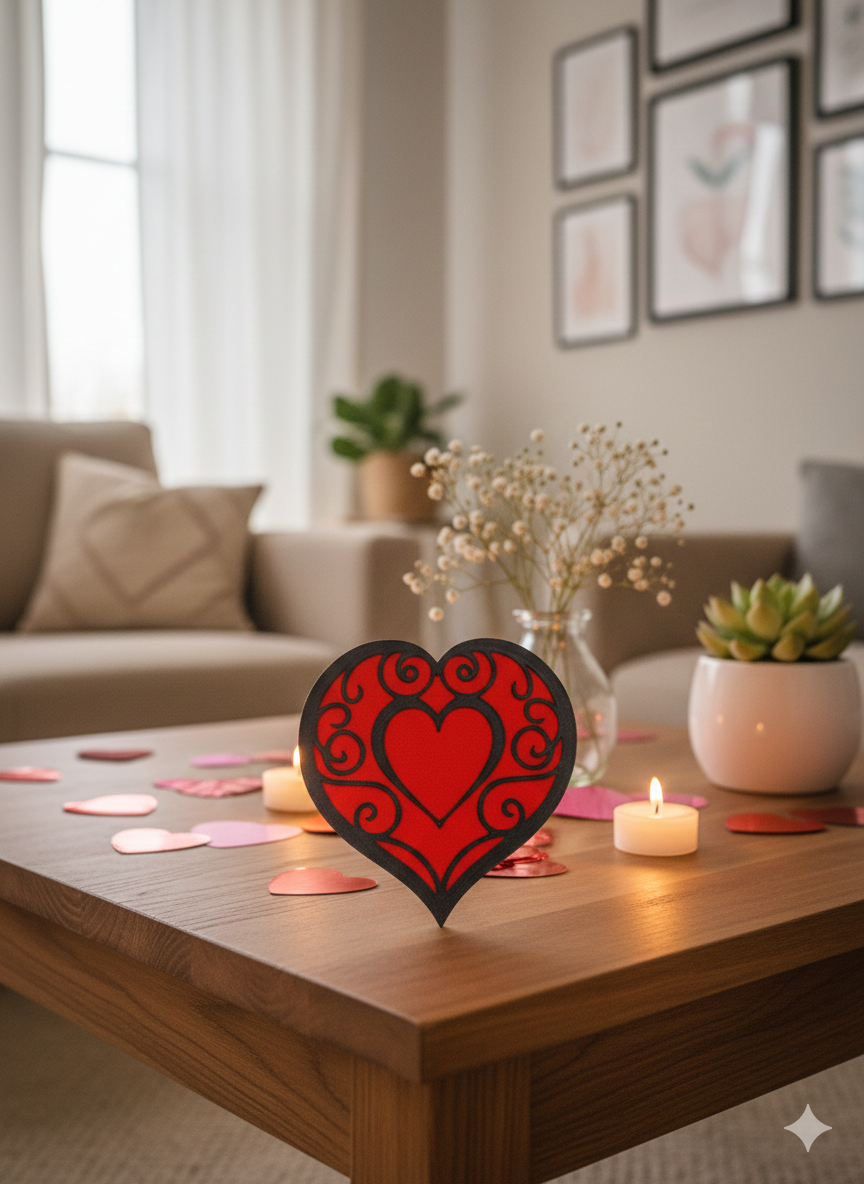 love heart decoration