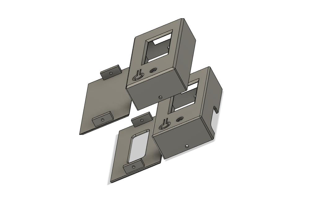 Case for Mini-12864 V3 display with a Side Load SD Reader
