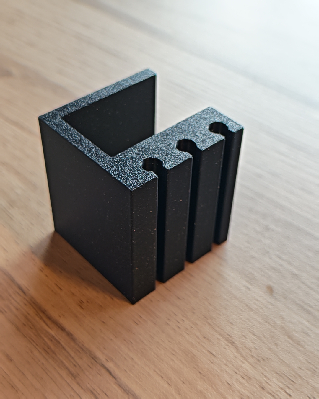 Desk Edge Cable Organizer / Clamp (Fits 25mm Desks) 3D model by OptiForge