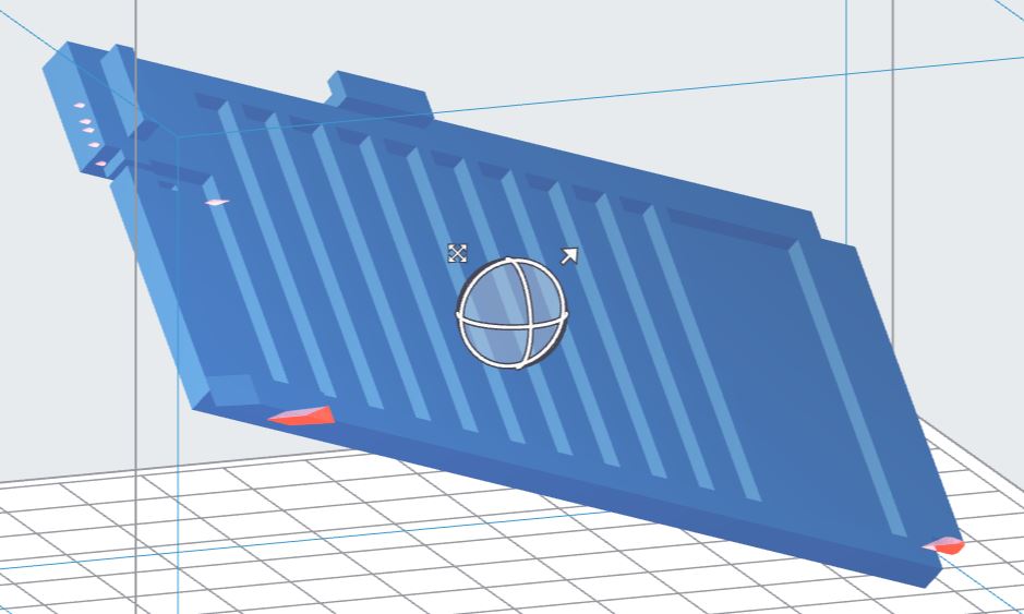 Battery cover for tamiya grasshopper