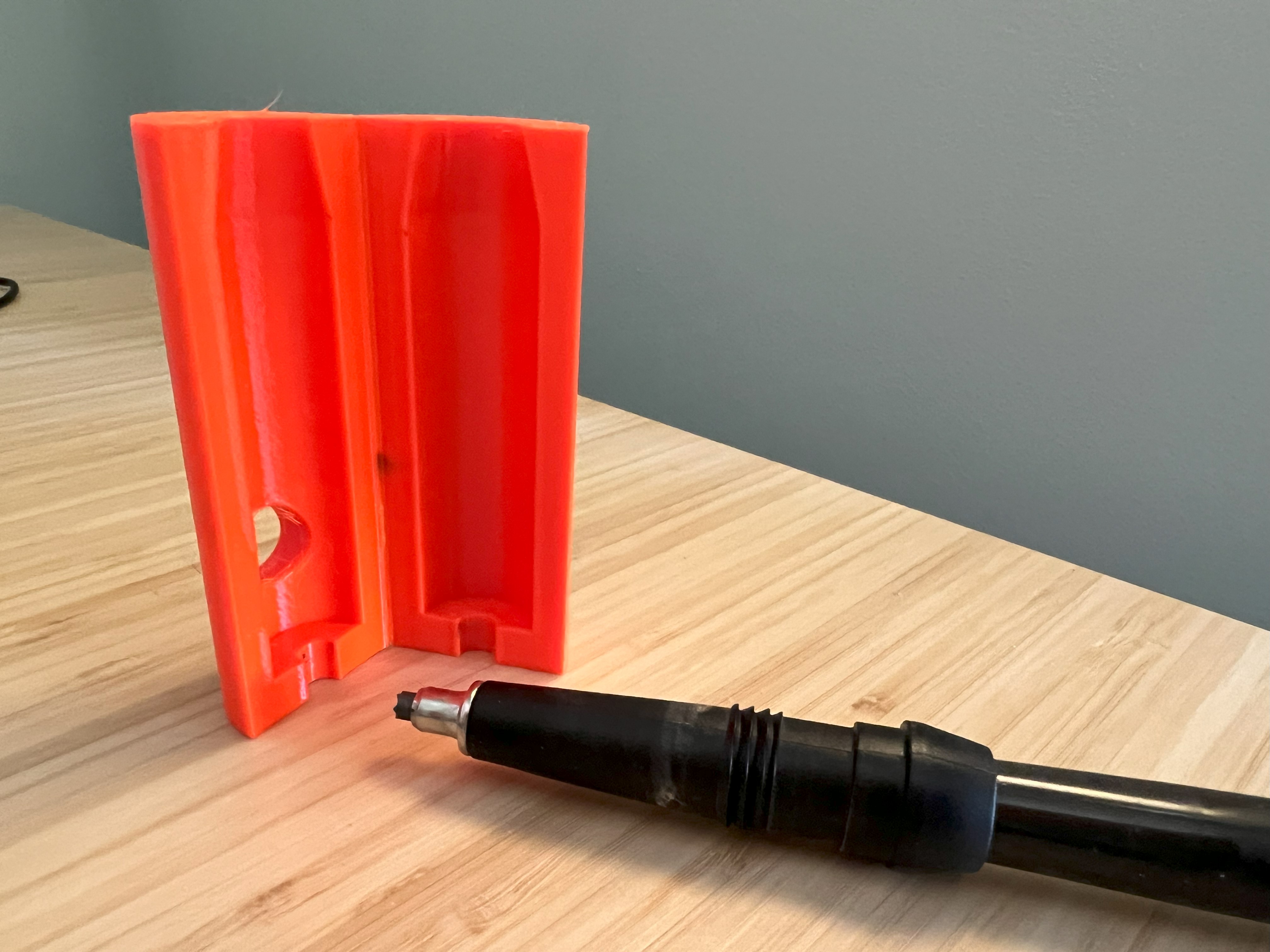 Trekking Pole Adapter for Clippy Climbing Clip Stick by Rob Nee Download free STL model