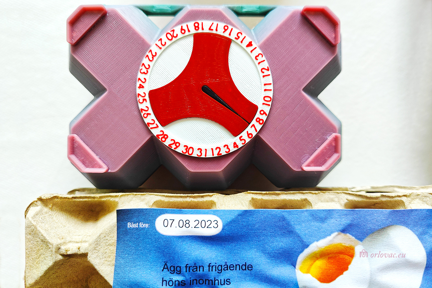 Miniatura 37 do modelo 3D Egg Box Six Pack