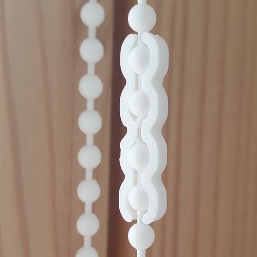 Window blinds chain connector