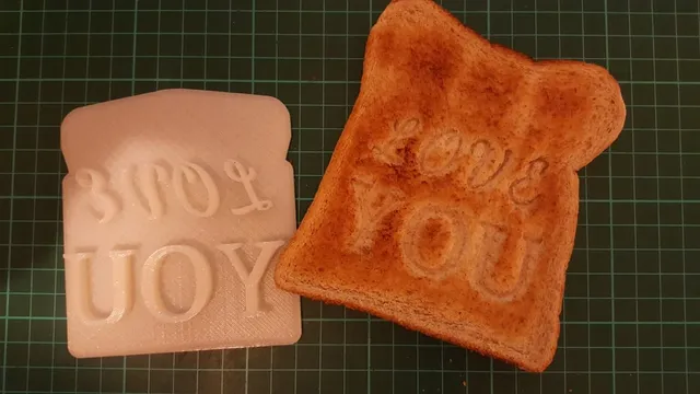 Customizable - Valentines Day Toast Stamp