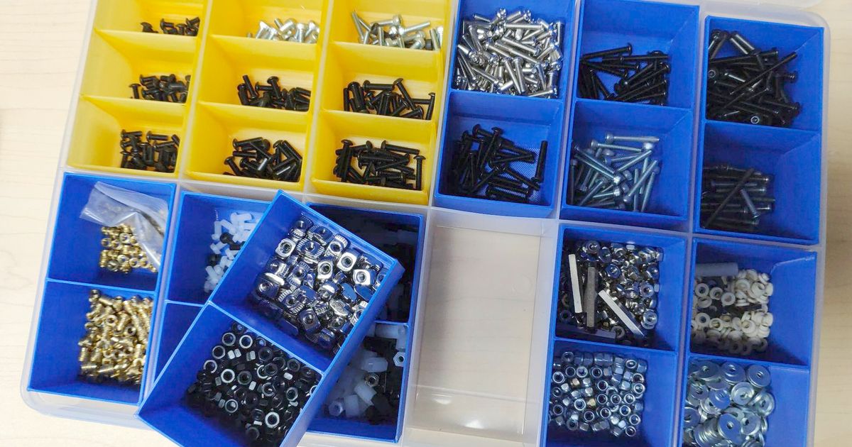 Fischer Storage Box Inserts by Craigs Download free STL