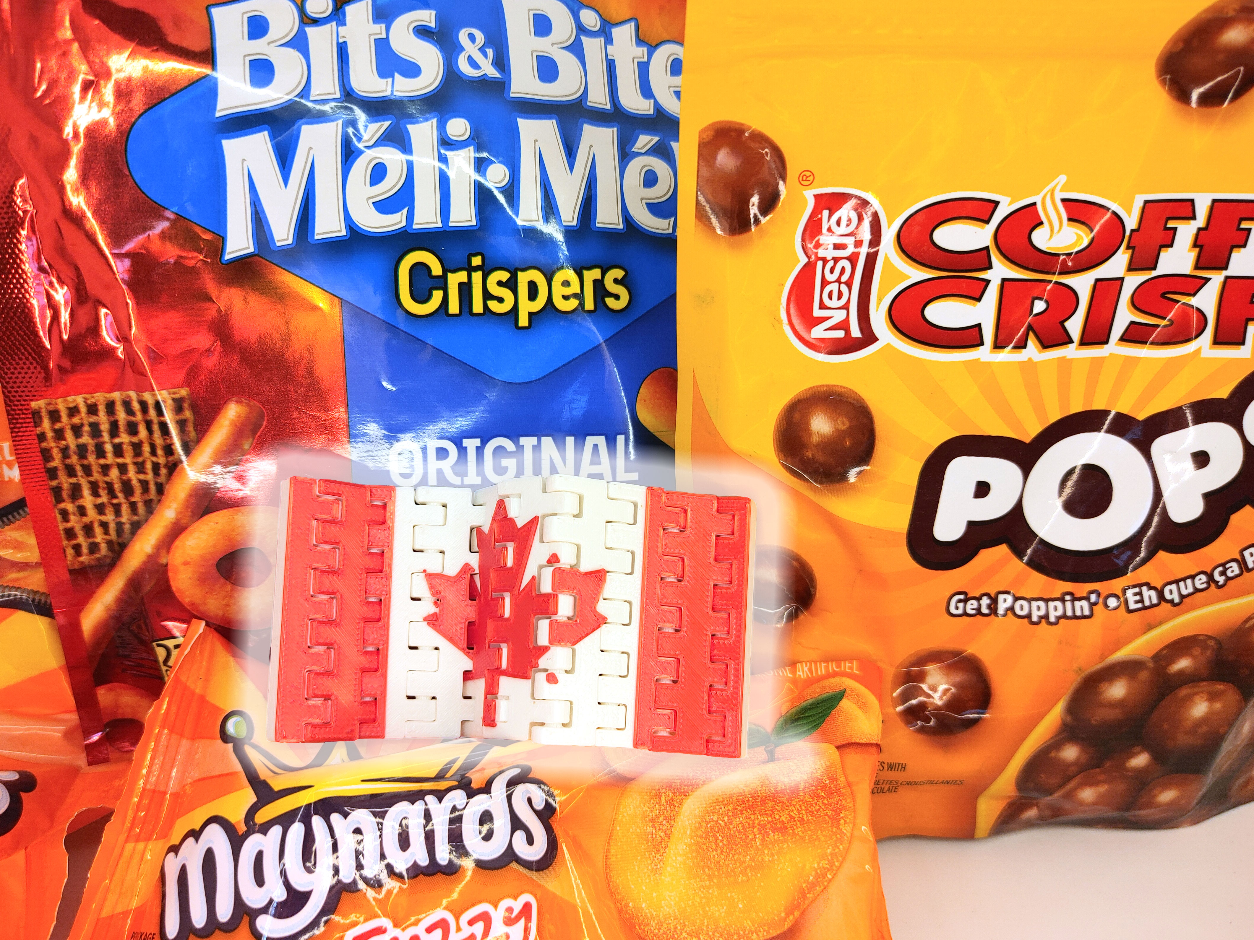 Miniatura 6 do modelo 3D Flexi Canadian Flag