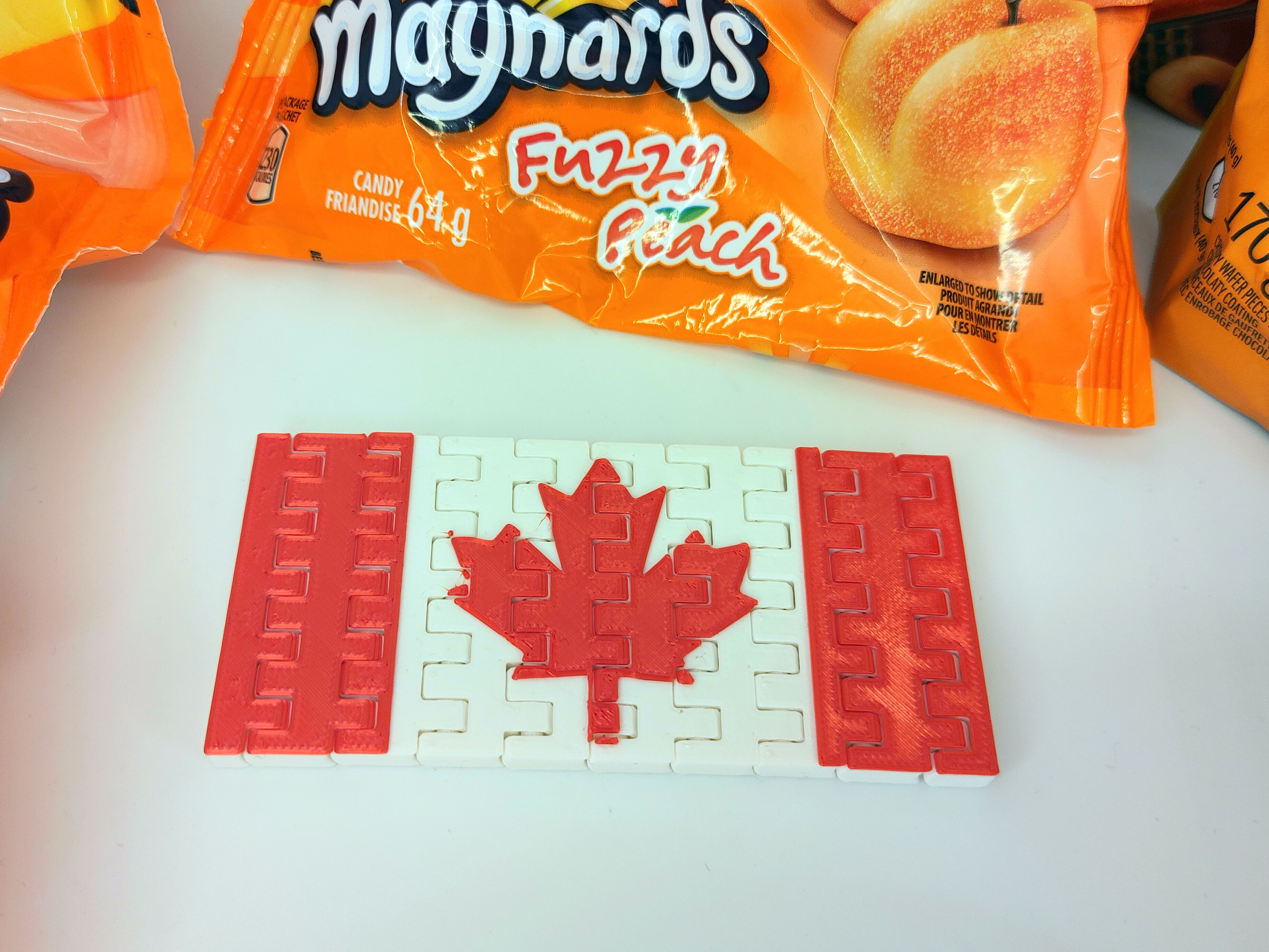 Miniatura 5 do modelo 3D Flexi Canadian Flag