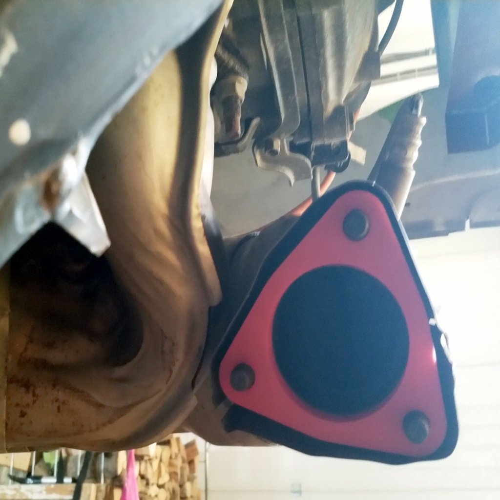Subaru Impreza 2006 exhaust flange (NA, EJ25) blueprint by tiblu