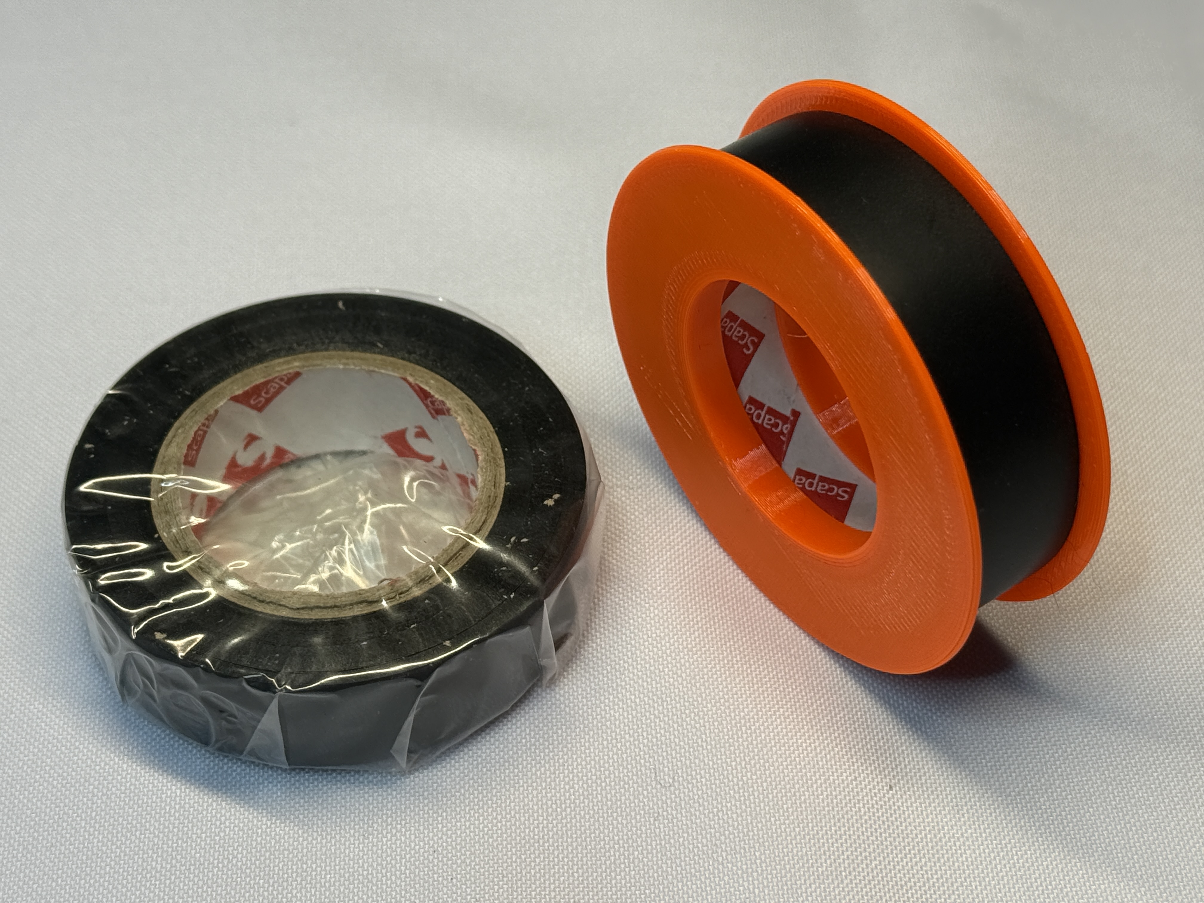 Side Protection for Electrical Insulating Tape /Seitenschutz für Isolierband 3D model thumbnail