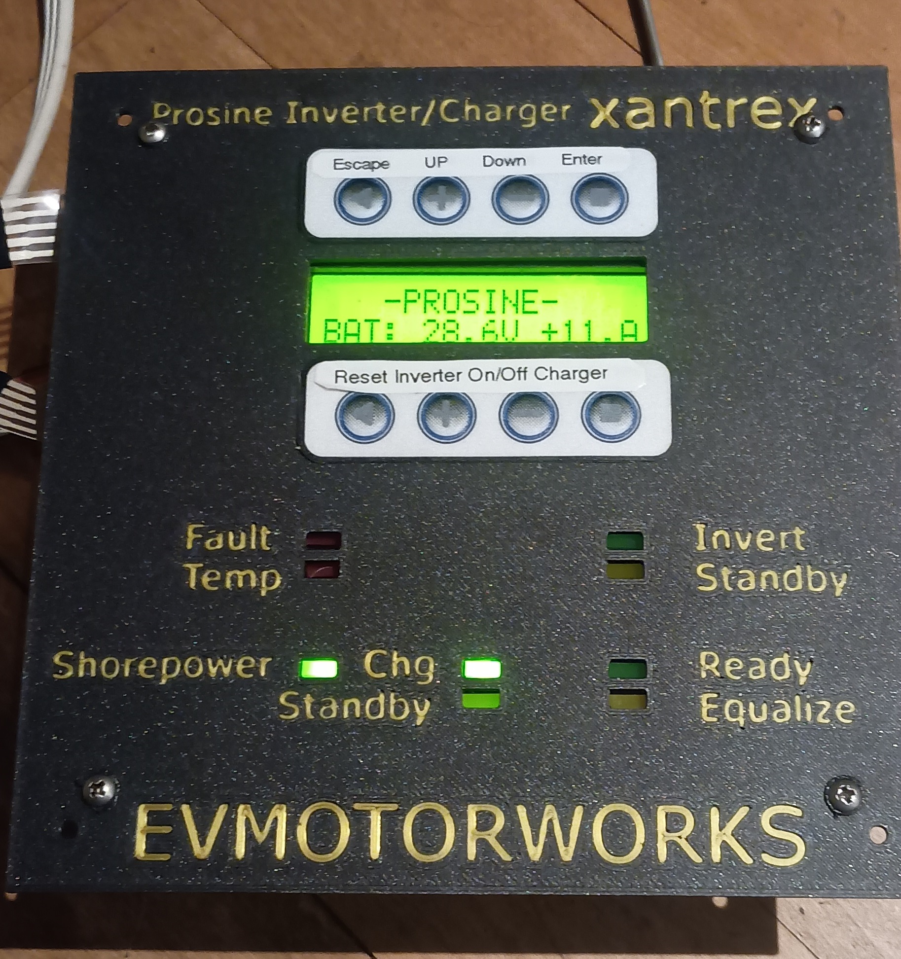 Xantrex Prosine Control Panel