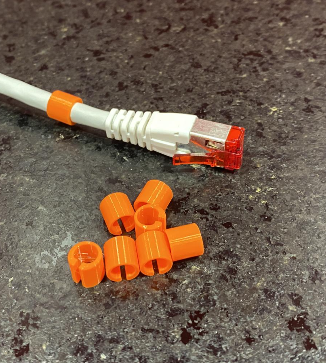 Clip en couleur pour câble by Padu Download free STL model