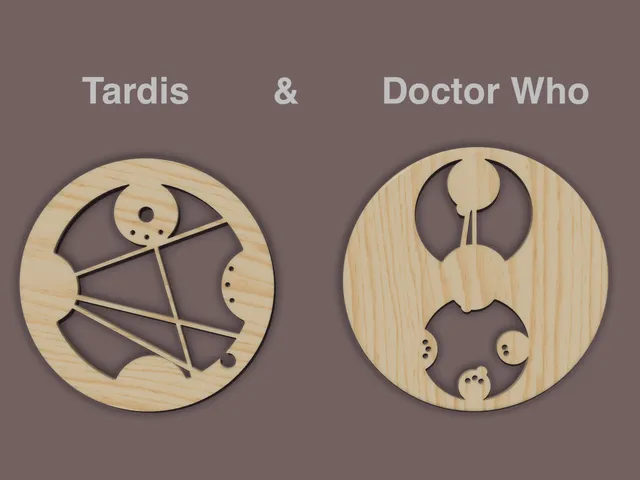 Tardis & Doctor Who in Gallifreyan