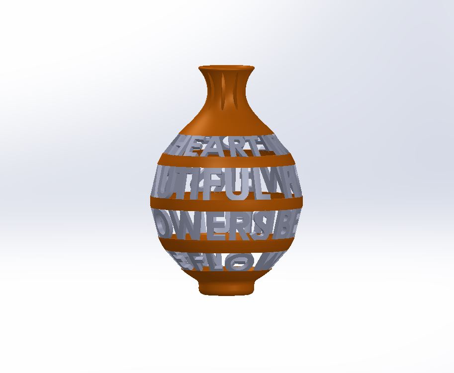 Typography Vase — miniatura 2