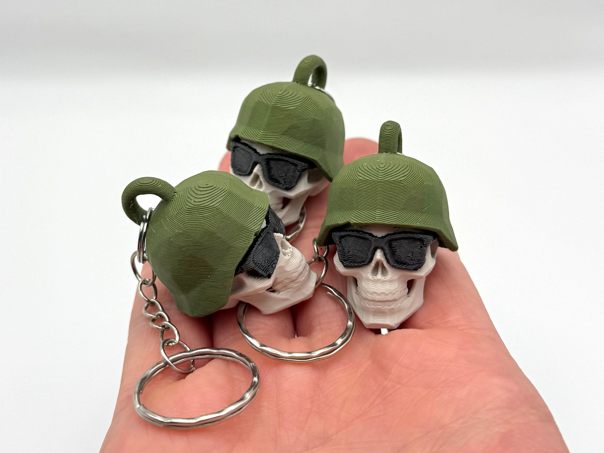 Retro Soldier Keychain