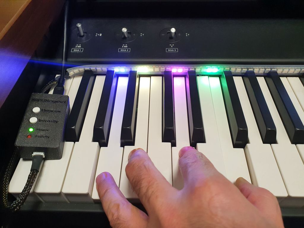 MIDI2Neopixel - Piano LED Visualizer