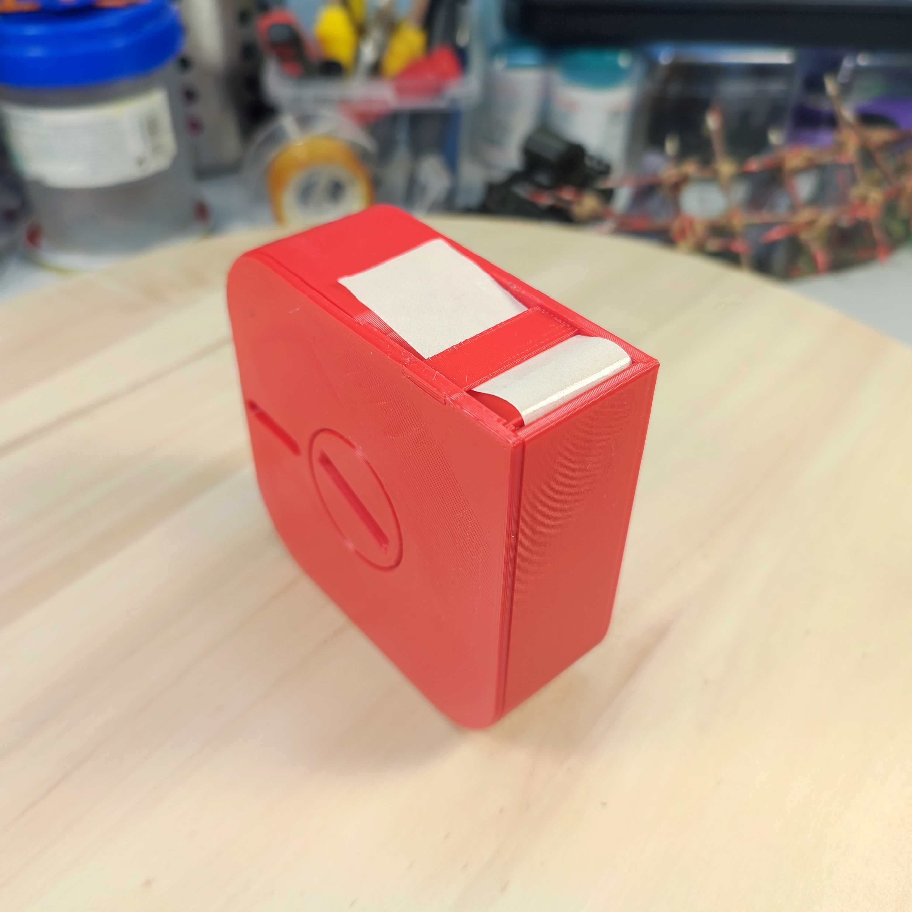 IPSC (IDPA) target patch tape dispenser by Nikola Download free STL