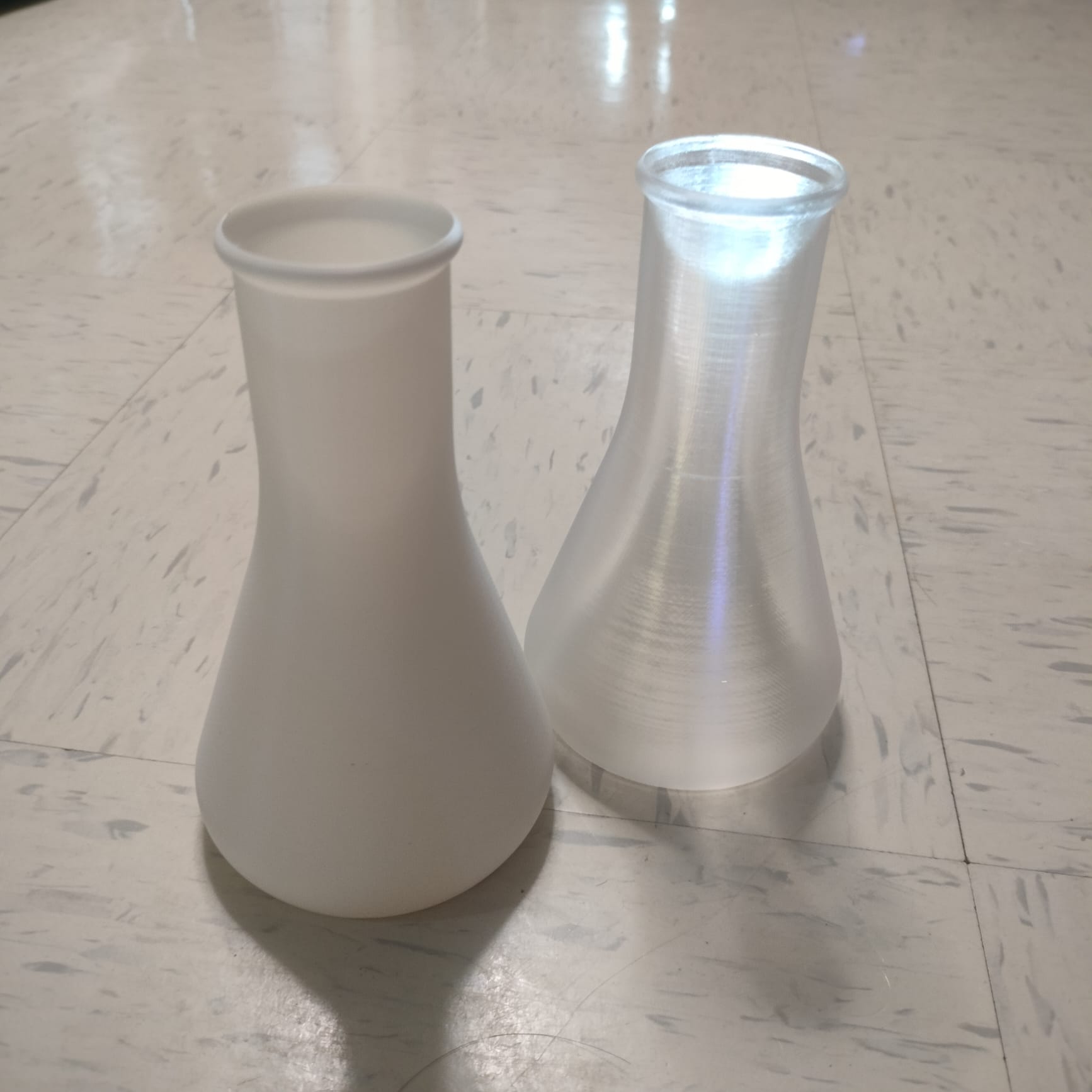 Vase mode flask