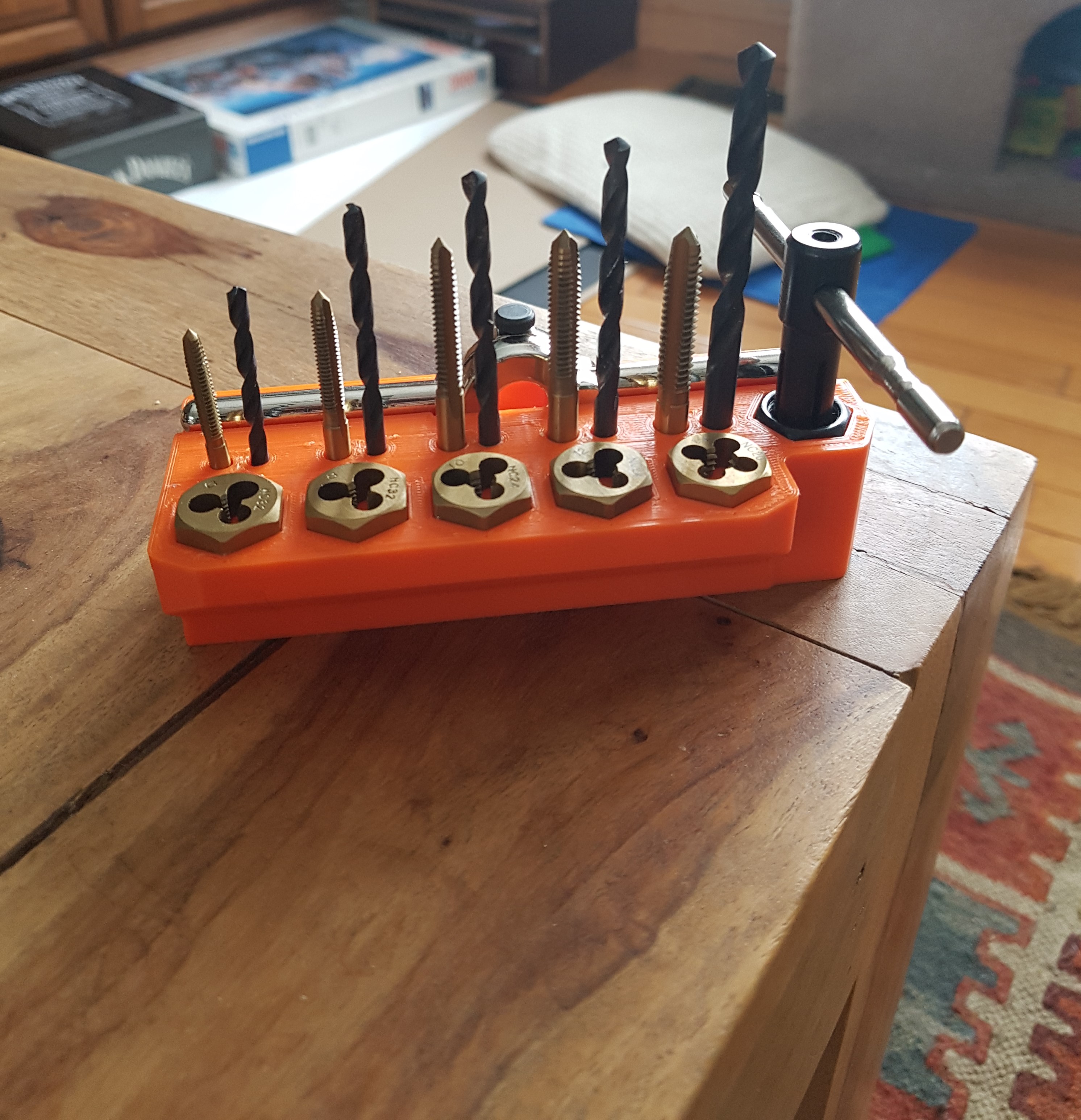 Tap & Die Set Organizer by JavierH Download free STL model