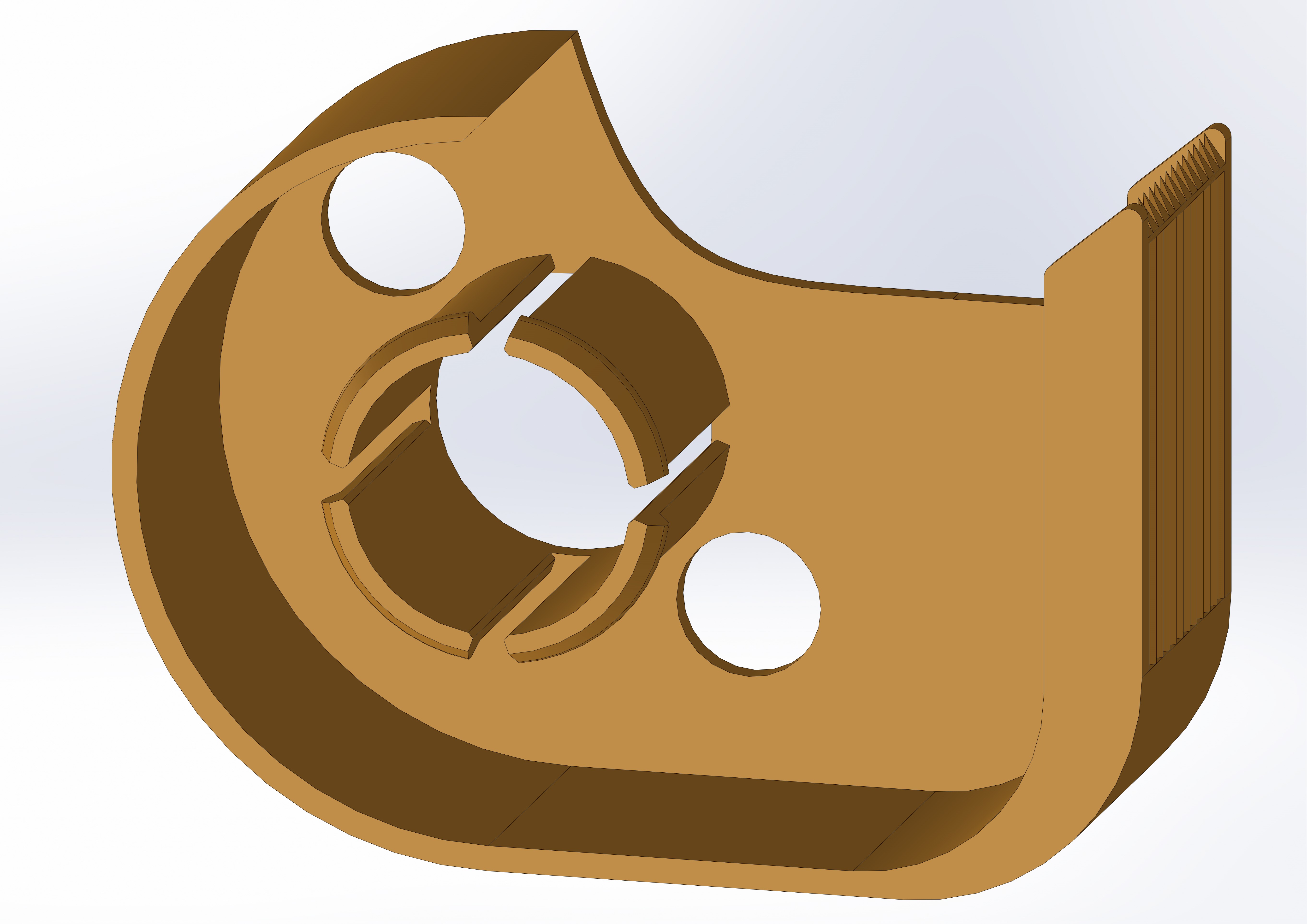 Improved Single-Piece Tape Dispenser