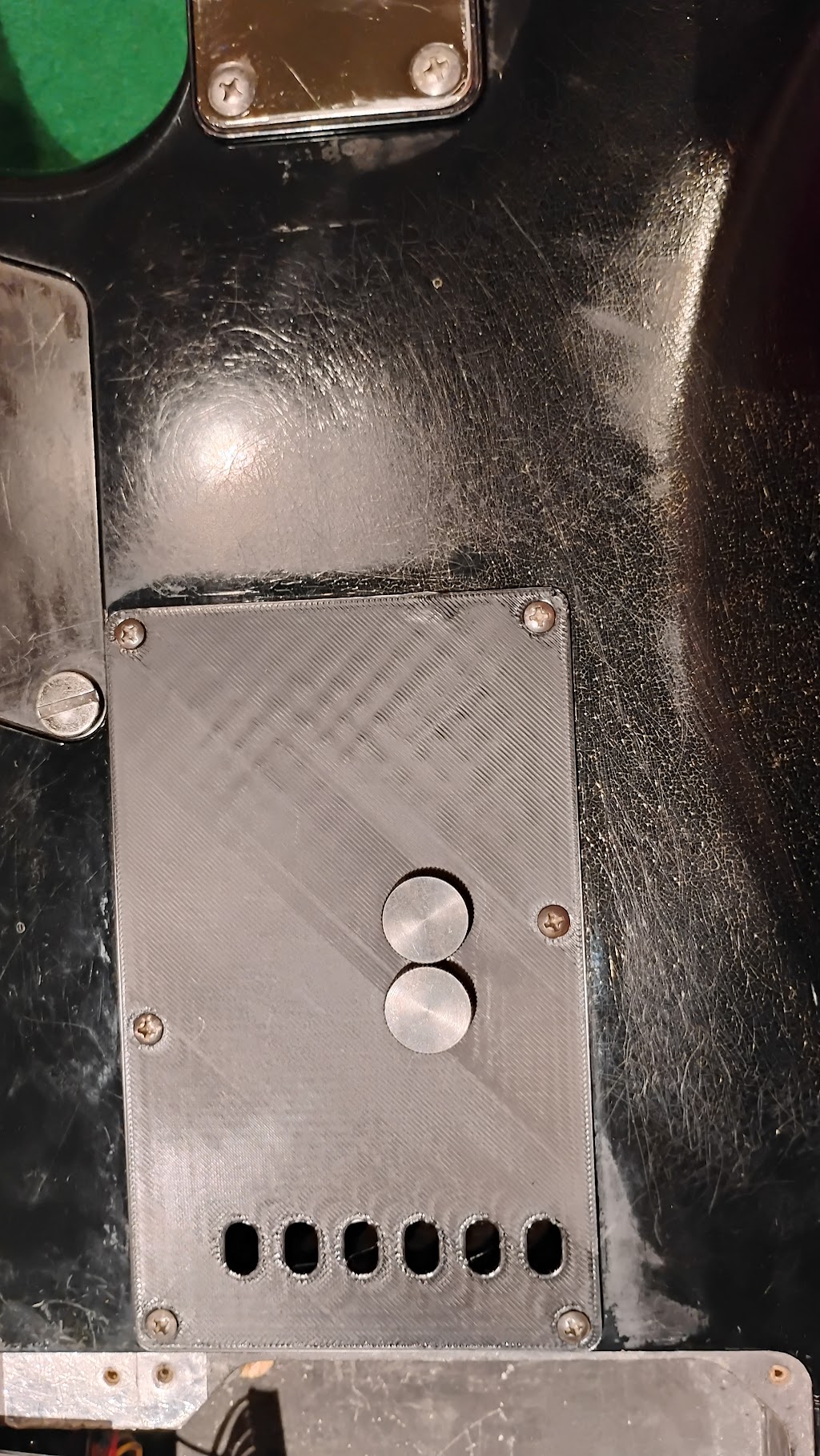 Stratocaster back Tremel-no cover